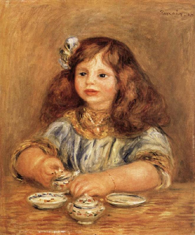 Pierre Renoir Genevieve Bernheim de Villers Norge oil painting art